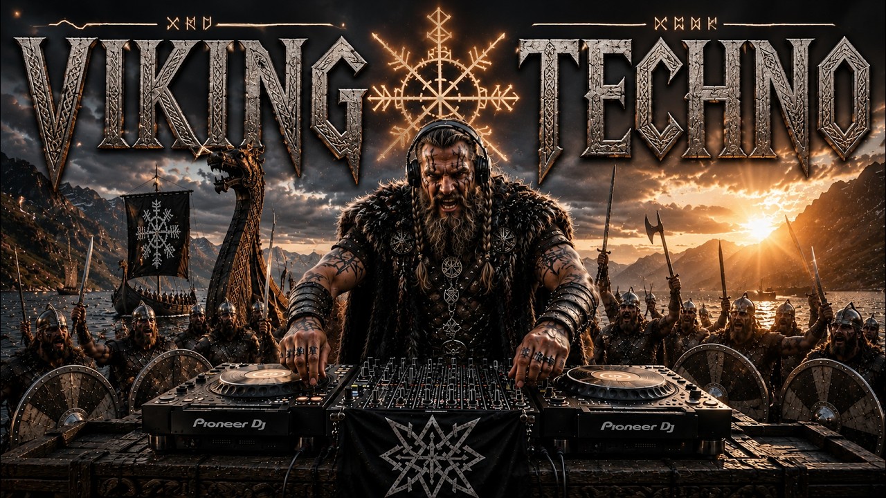 Viking Techno Mix 2026 🐺 Wolf of Valhalla 🔥 Nordic Warrior Motivation Music