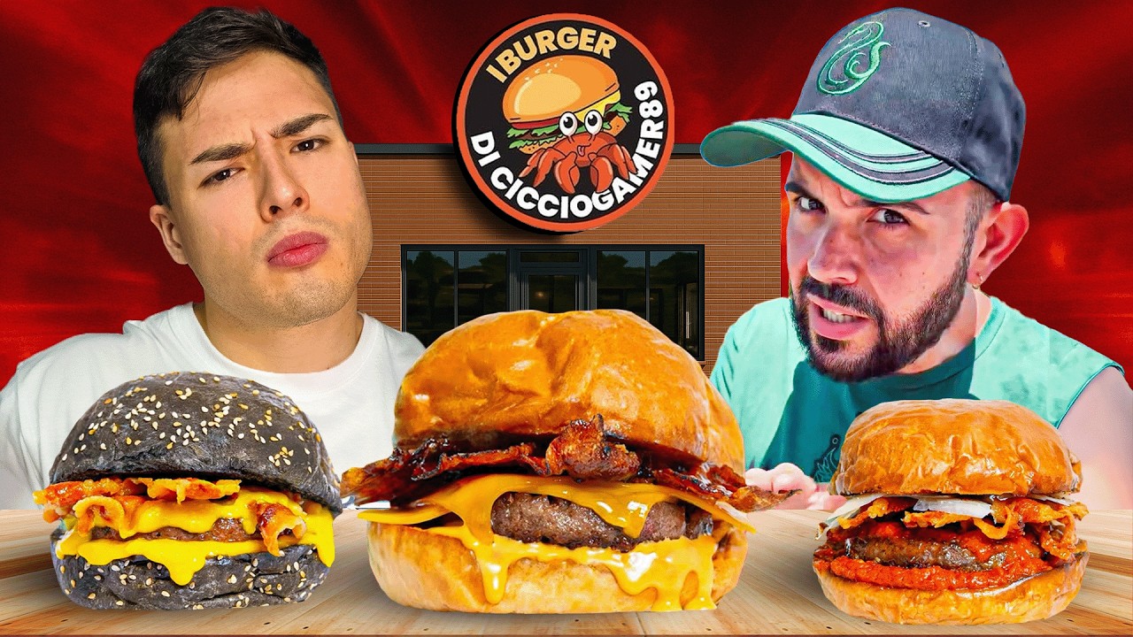 CICCIOGAMER89 QUESTO é QUELLO che PENSO DEL TUO RISTORANTE (TUTTO IL MENU PROVATO)