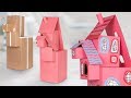 DIY Cardboard Dollhouse | Easy & Cute Crafts for Kids