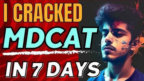 My STORY of getting 190/200 Marks in MDCAT - MDCAT 2023 Motivational Story