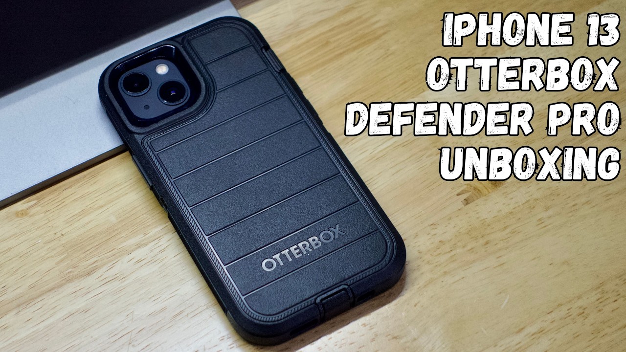 iPhone 13 OtterBox Defender Pro Black Unboxing iPhone 13 OtterBox Defender Pro Black Unboxing