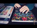 Relaxing ASMR Colouring 🌟 Pens, Tapping, Soft Speaking