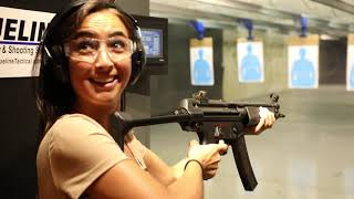 Rent this full-auto MP5 here at Blueline Shooting Sports!