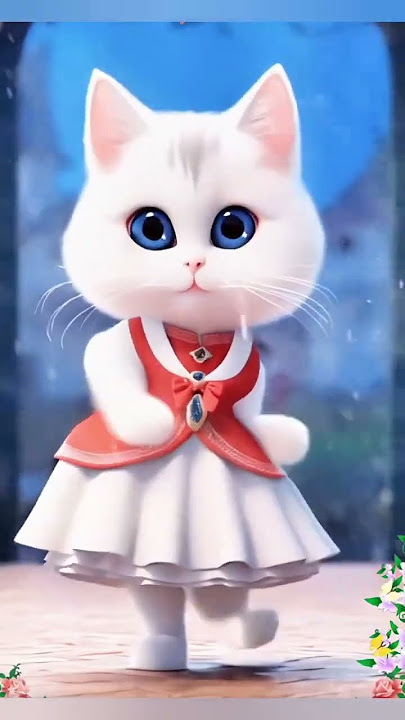 lovely cat dance #cat #cute #0107