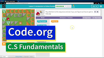Introduction to Online Puzzles Lesson 2.7 Course D Code.org Tutorial