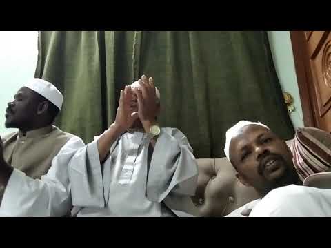 الساعة الوسطى زيارة شيخنا الشريف رضي الله عنه الي منزل فاروق الهدي بالهلال الليالي الآخيرة