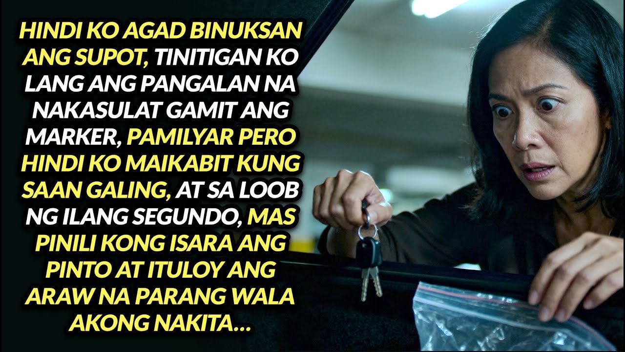 Habang Nasa Meeting Ako💼May Naiwang Supot Sa Likod Ng Kotse🚗May Pangalan Ng Bata😱🤫