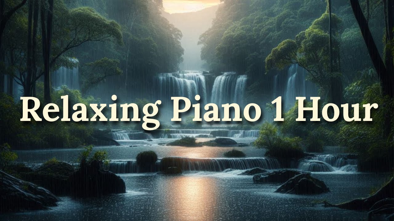 🌊 1 Hour Relaxing Piano Music with Nature Sounds for Sleep, Study ...