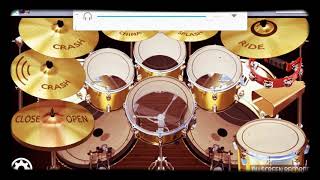 cover drum GUGUN BLUES 'SET MY SOUL ON FIRE' by Mr.Brewok