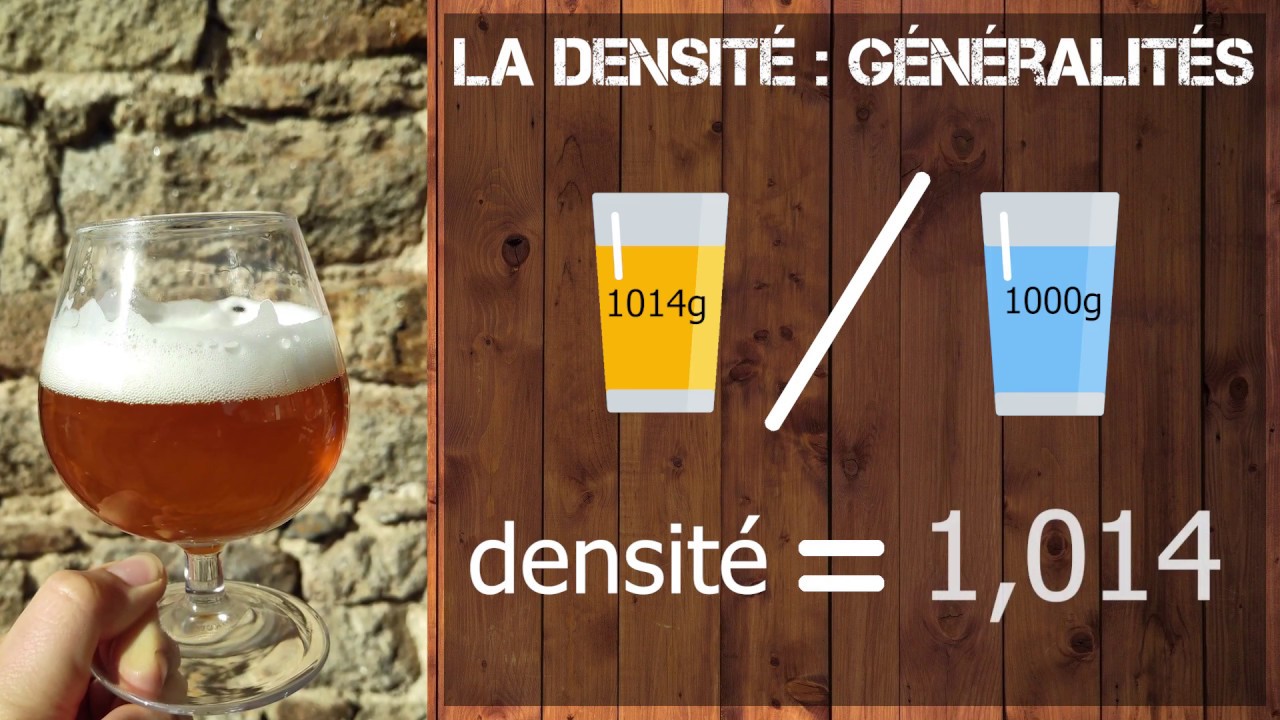 Densité, atténuation et taux d'alcool brasser la théorie YouTube — free download