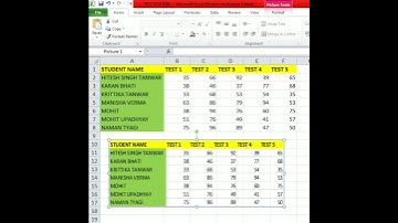 How to Create an Image of an Excel Spreadsheet I Copy data as a picture in Excel #Shorts