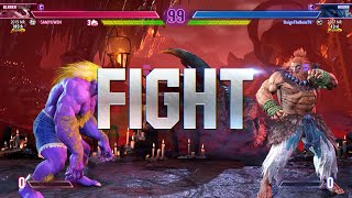 Street Fighter 6 Samyuwen Blanka Vs Daigothebeast Rank Akuma Ranked Matchs