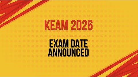 Keam 2026 Exam Date Announced