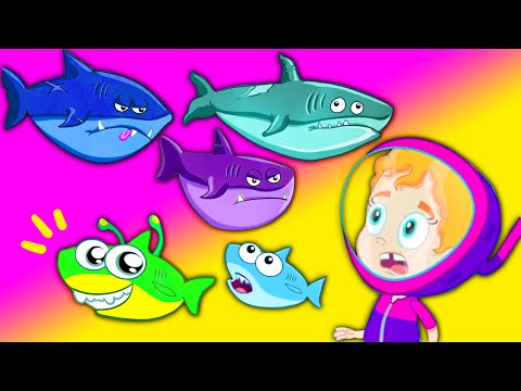 Groovy The Martian - Baby Shark song! Let's sing together happy summer holidays! Nursery Rhymes