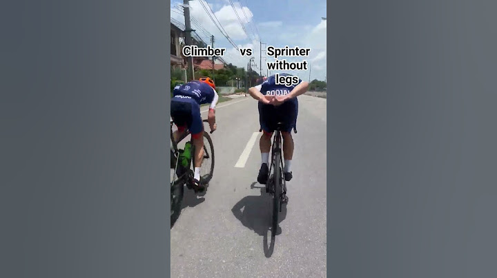 Climber vs. Sprinter without hands! Who will win? #procycling #bike #cyclist #climber #sprinter