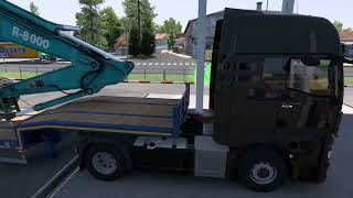 Heavy Cargo Delivery  in Euro Truck Simulator 2 v.1.50 | Logitech G27