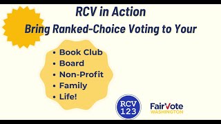 RCV 123 Tutorial