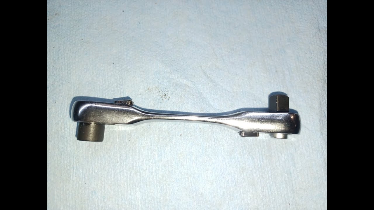 Mini Double-ended 1/4 ratchet $7 Temu unboxing first review - YouTube