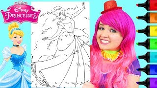 Coloring Cinderella Disney Princess Sparkle Coloring Page Prismacolor Markers | KiMMi THE CLOWN Coloring Cinderella Disney Princess Sparkle Coloring Page Prismacolor Markers | KiMMi THE CLOWN