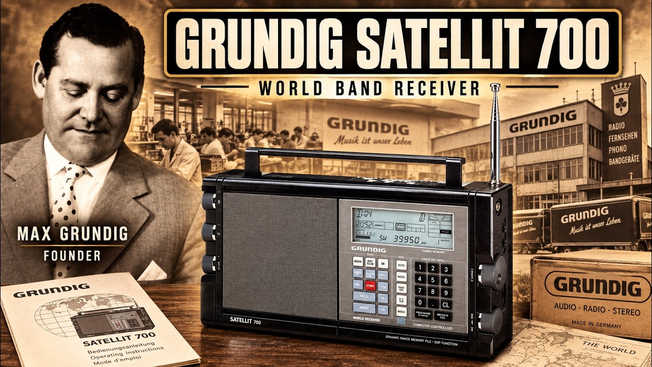 The Tragic Story of Grundig Satellit 700: The Radio That