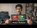 Checked vs Unchecked Exception in Java | Difference in Hindi | Exception Handling Tutorial