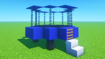 Minecraft Tutorial: Hoe maak je een werkende trampoline "Quick Builds"
