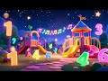 Starry Sky Counting Fun | Magical Night Numbers Song for Kids | Learn 123 Nursery Rhyme