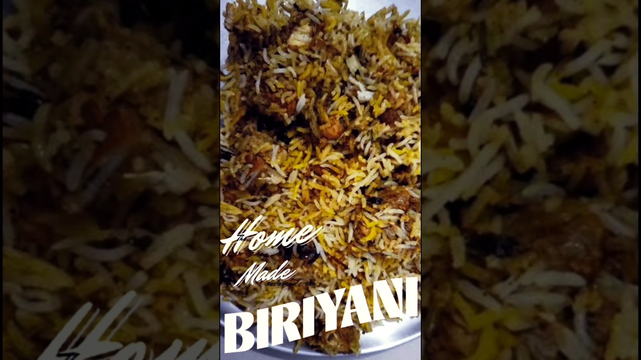 How to make homemade Biriyani #food #homemade #biriyani #kannada #cookingchannel