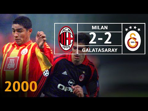 Nostalji Maçlar | Milan 2 - 2 Galatasaray ( 21.11.2000 )