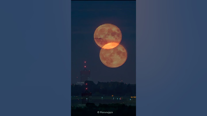 Full Moon Rising (wschód Superksiężyca)