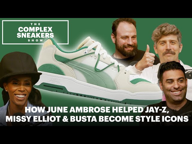 How June Ambrose Helped Jay-Z, Missy Elliott & Busta Become Style Icons | The Complex Sneakers Show class=