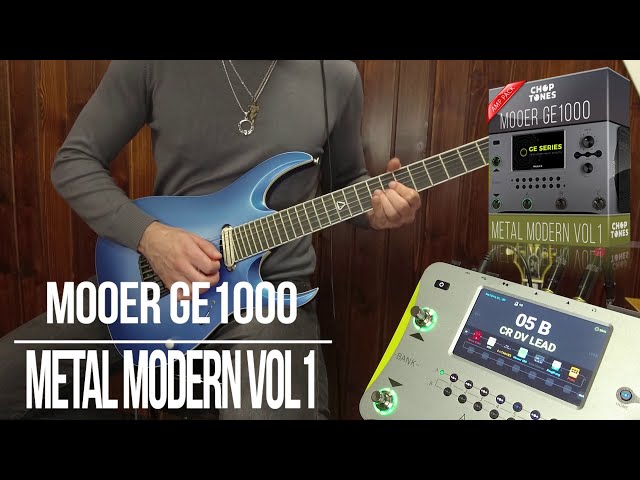 Mooer GE1000 / GS1000 / GE150 Pro / GE200 Pro Patches | Metal