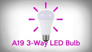 Famous 3 Way LED Bulb - LED vs Incandescent 3-Way Light Output Net Worth