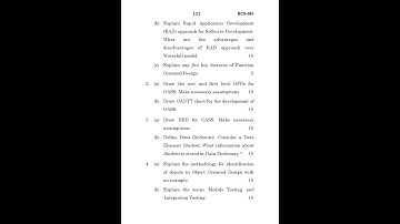 BCS - 051  June 2024 Question Paper