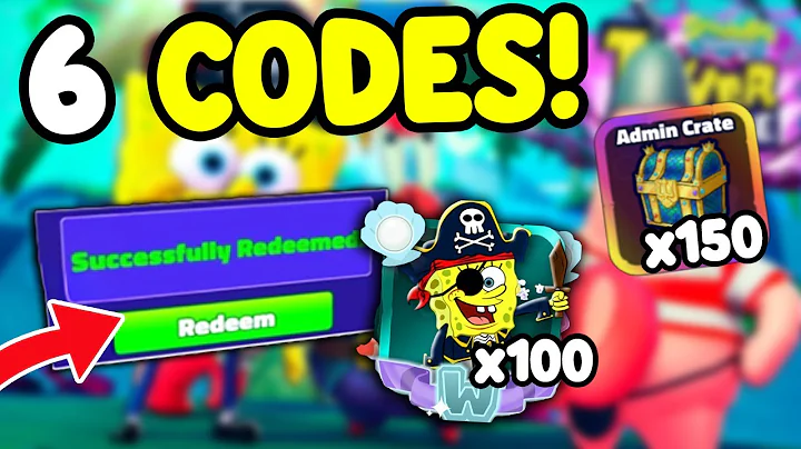 ADMIN CRATES! ALL WORKING ADMIN ABUSE CODES In SPONGEBOB TOWER DEFENSE! SQUAREPANTS SHOWCASE!