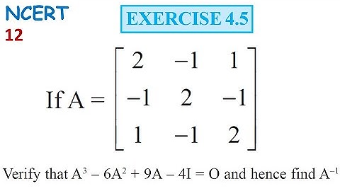DETERMINANTS Exercise 4.5 Q16 | Chapter 4 Class 12 | NCERT Maths | IIT JEE