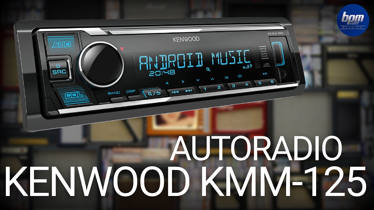 Kenwood KMM-125, autoradio digitale alla portata di tutti! - YouTube