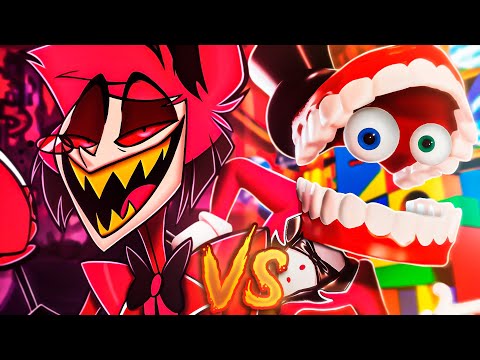 Alastor VS Caine Ll Friki Rap Random Battles Ll Khai Ft Kapo 