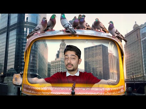 ASMR Funny Roleplay - Desi Rickshaw Wala in Chicago! 🫘