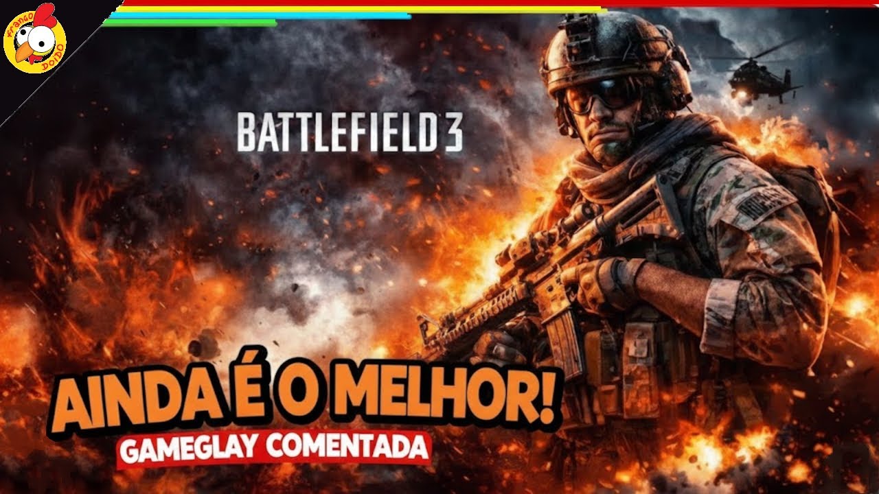Zerei o BF3 de novo em 2026 e ele continua INSUPERÁVEL! (Detonado) - O Melhor Jogo da Franquia!