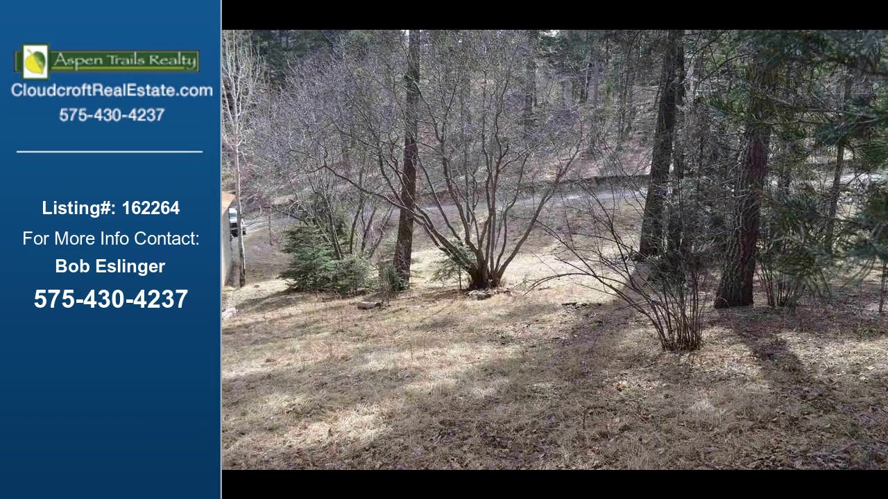 Cloudcroft Real Estate Land for Sale. 27,500 Bob Eslinger of