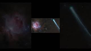 The Conjunction of Comet R3 PanSTARRS and the Orion Nebula 🌌 #Shorts