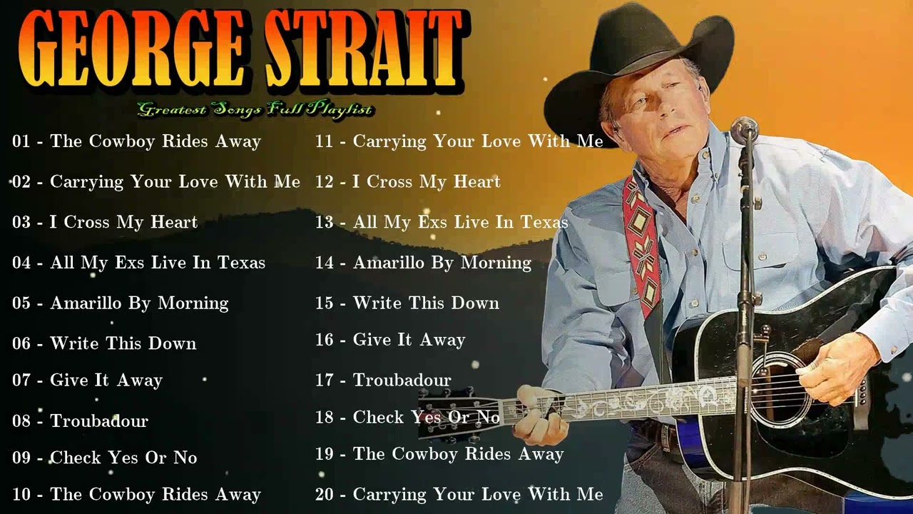 🏆 George Strait – The King of Country with unmatched longevity and cultural impact 🌍