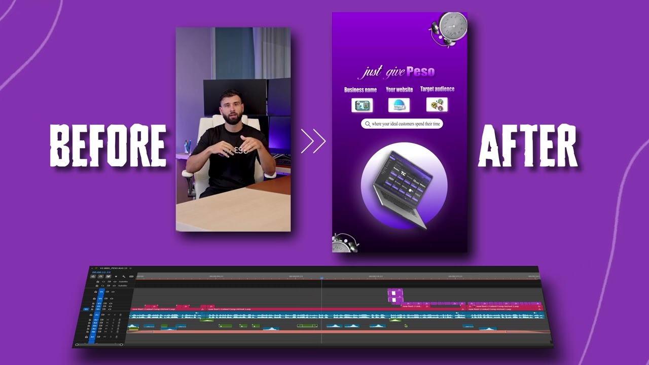 Video Editing Project || Before and After