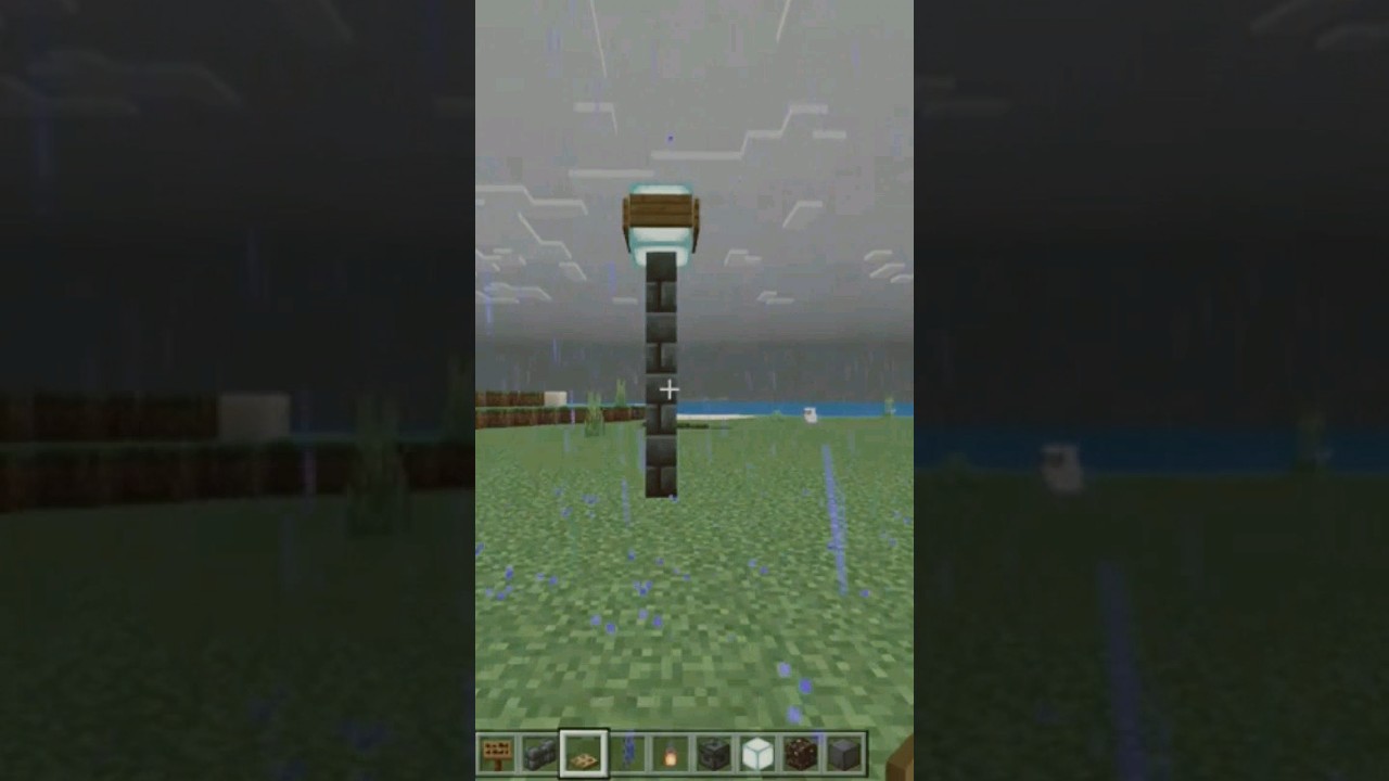 minecraft sea lantern lamp post