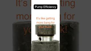 Hydraulic Quick Tips | Pump Efficiency  #hydraulicpower #basichydraulics #fluidpower