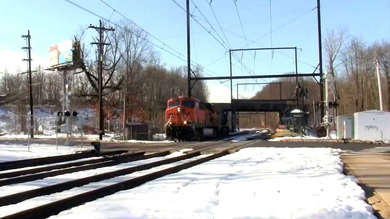 Foreign Power Invasion: BNSF, UP and CN in Woodbourne, PA