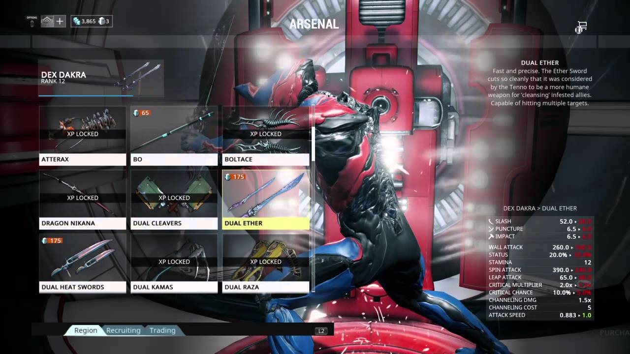 Warframe switch to any warframe - YouTube