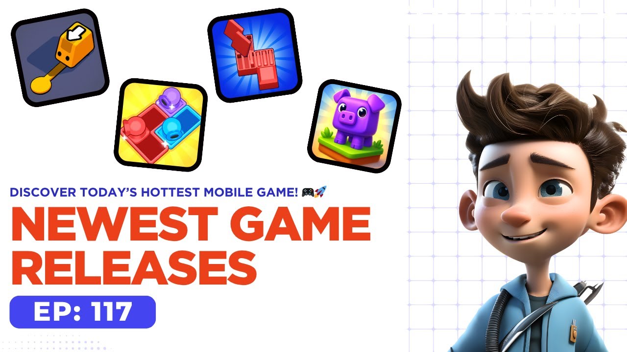 Ep:117 | New Daily Games| Squeezy Herds, Combo Block Shuffle, Blast Bits,Wagon Block 