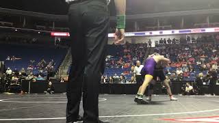 Derek Holschlag (UNI) vs Jarrett Jacques (Missouri)